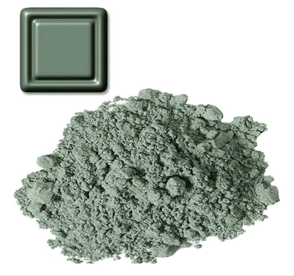 colorante verde para cerámica